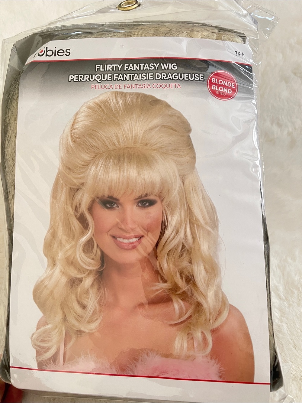 Dolly Blonde  Wig with Soft Curls
